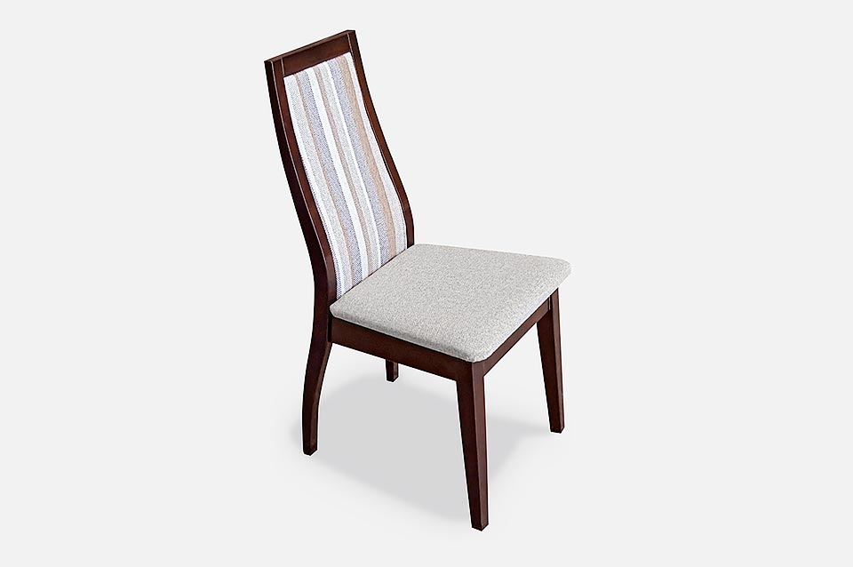 Wooden chair with soft back Orion